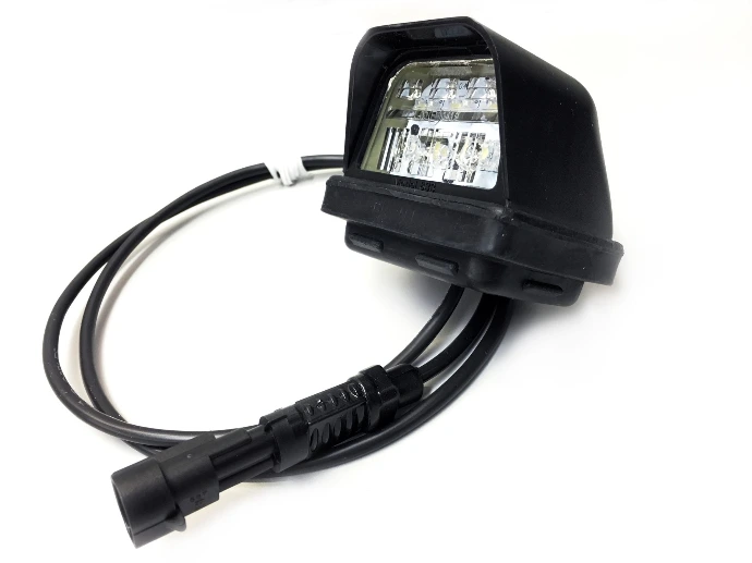 Electrically terminated light assembly.
